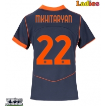 Inter Milan Henrikh Mkhitaryan #22 Replica Third Shirt Ladies 2025-26 Short Sleeve